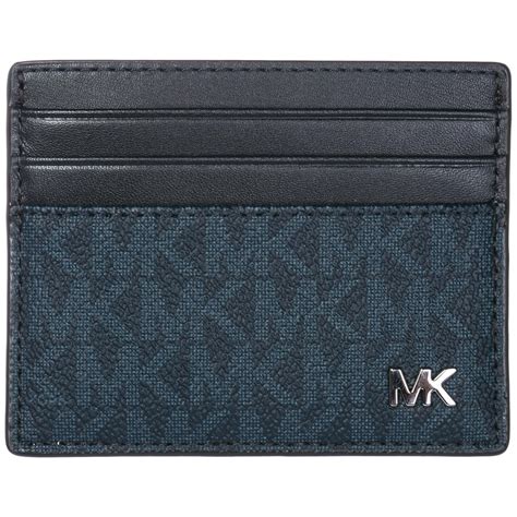 michael kors mens card holder|Michael Kors men's wallet set.